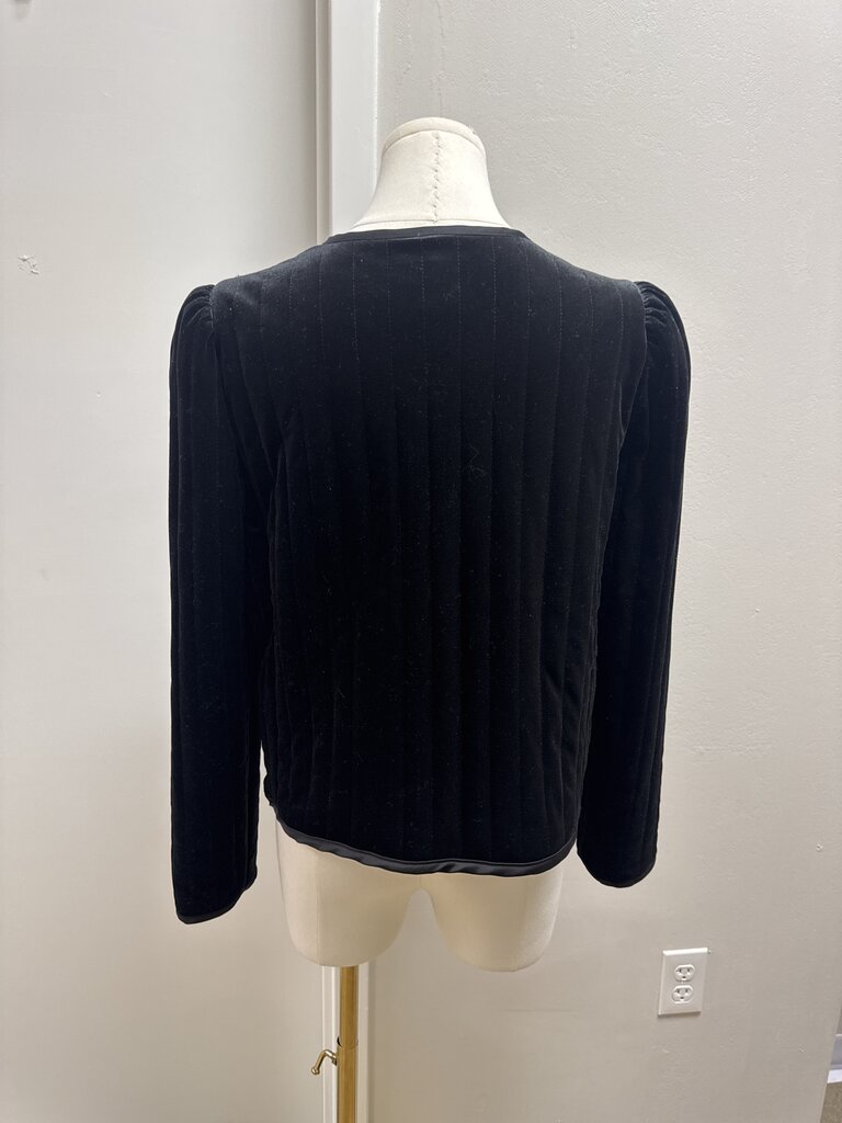 Sanctuary Velvet Quilted Jacket (In Store $119)