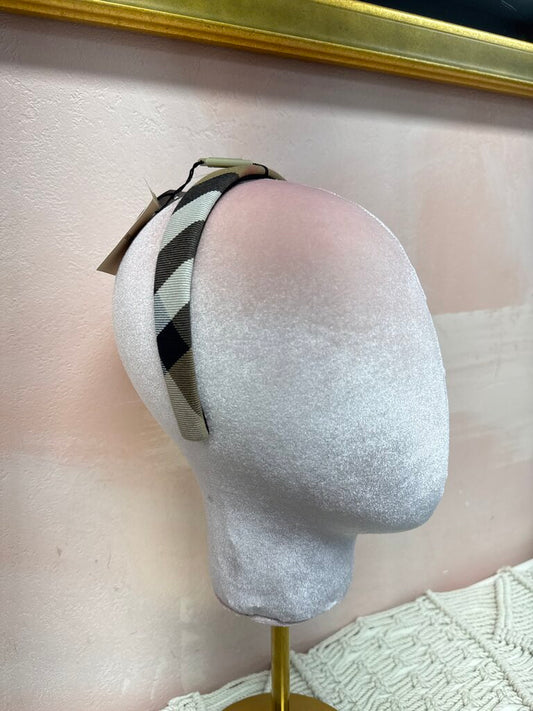 Burberry Nova Check Headband