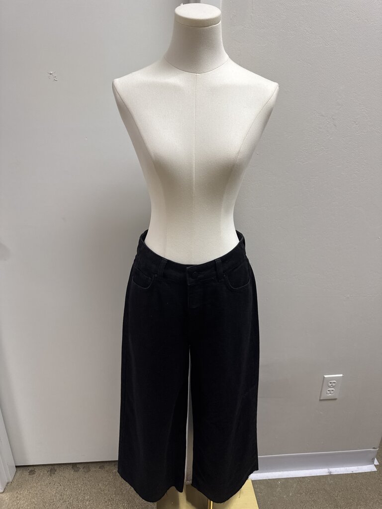 Me+Em Black Wide Leg Jean