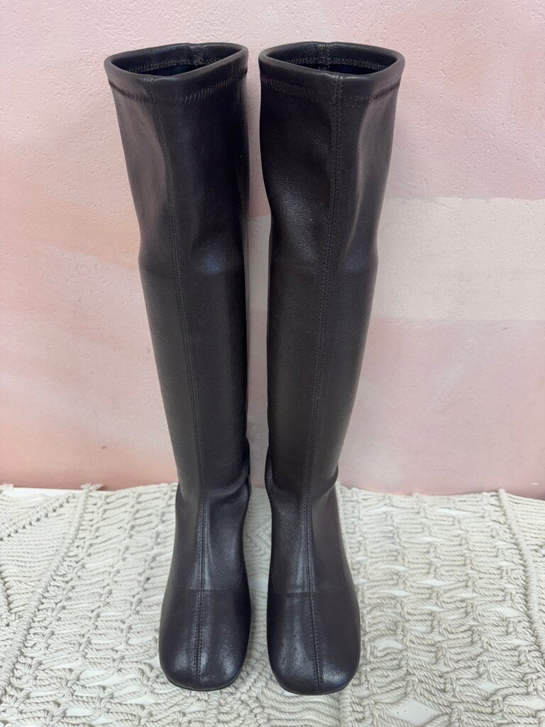 ME + EM Block Heel Knee High Boot NWT