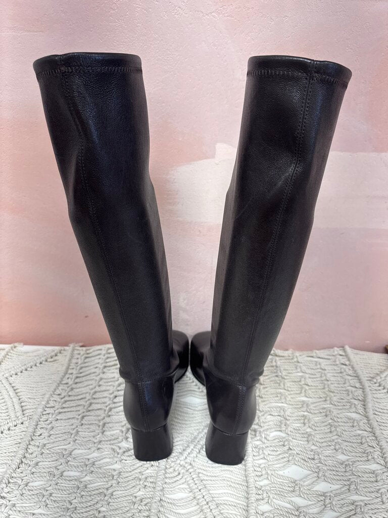 ME + EM Block Heel Knee High Boot NWT