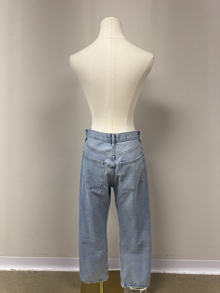 AGOLDE Light Blue Straight Leg Jean