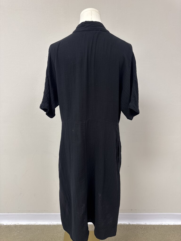 Velvet by Graham Spencer Black Gauze Dress