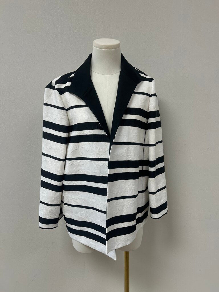 Lafayette 148 Black and White Jacket NWT