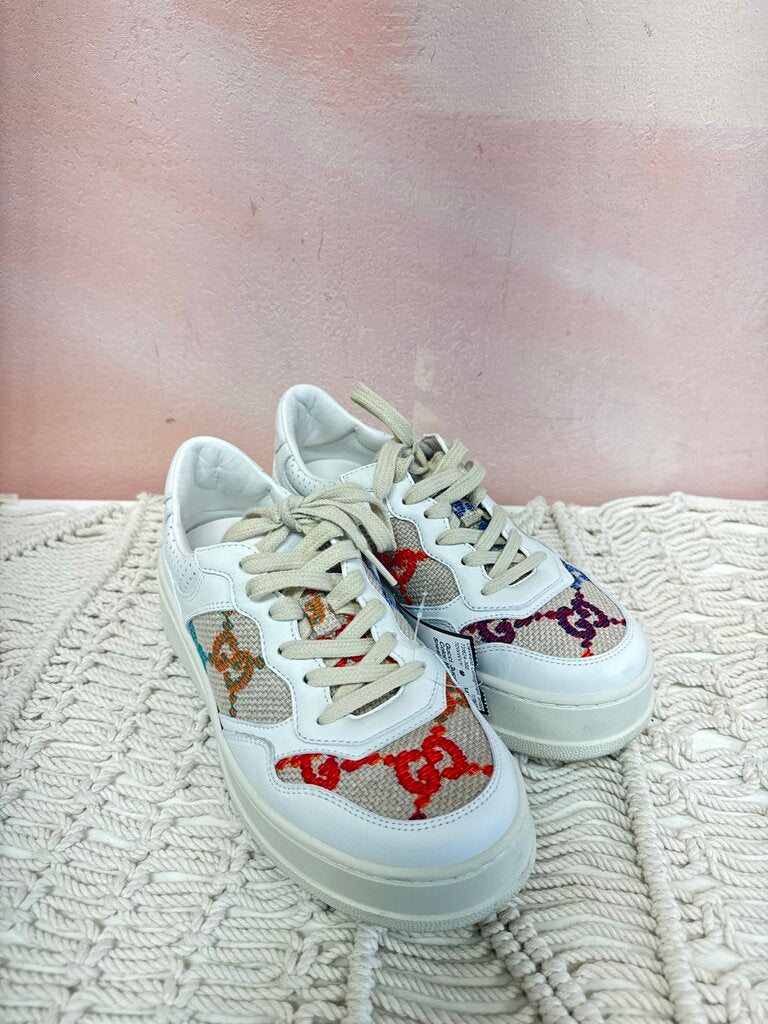 Gucci Multi Color Monogram Sneaker