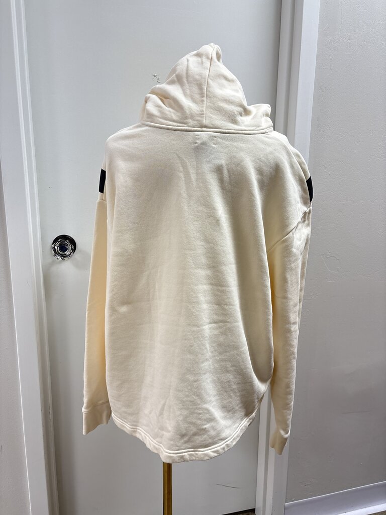 Tory Burch Sport Ivory and Navy Hoodie