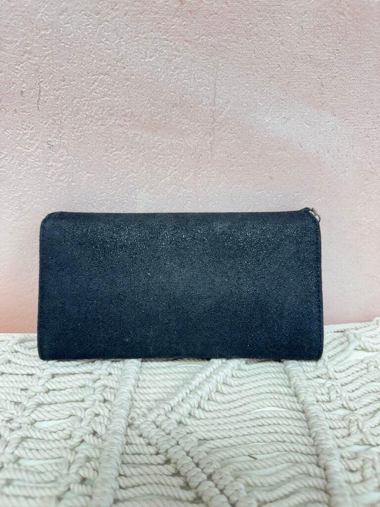 Stella McCartney Black Continental Wallet