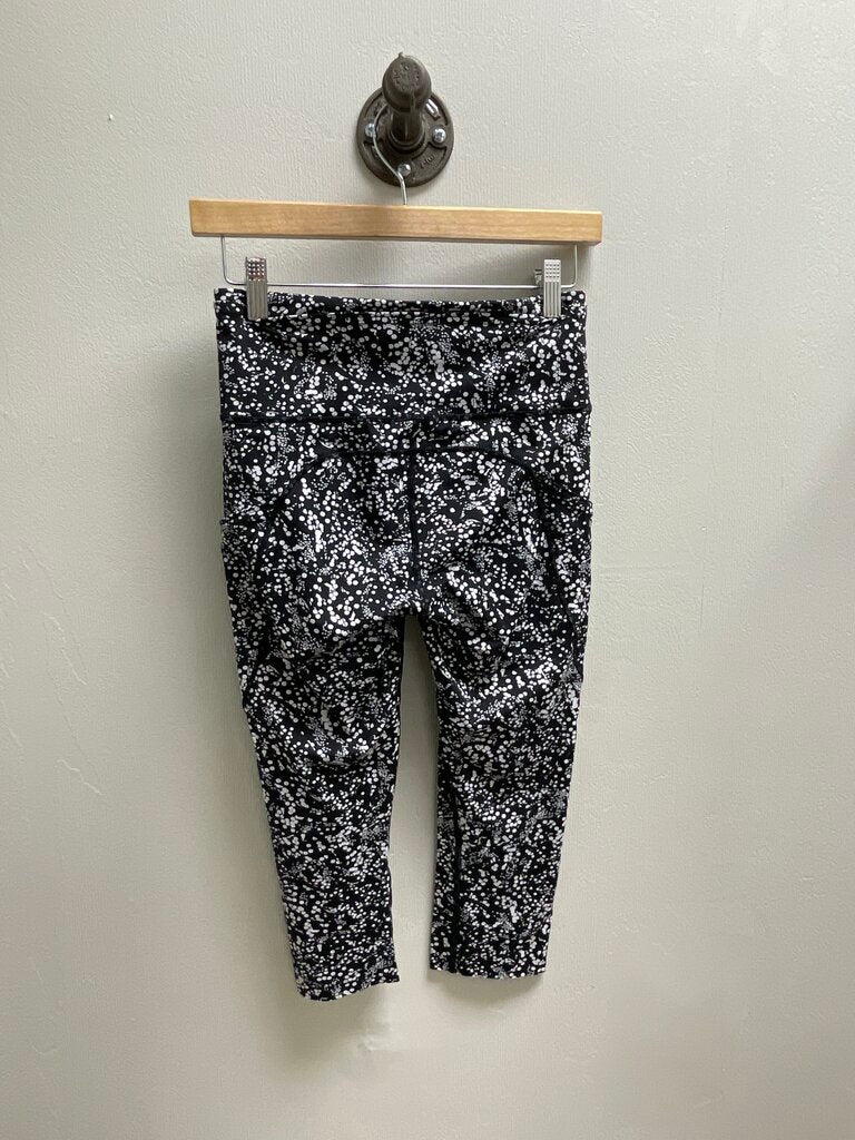 Lululemon Black Floral Legging