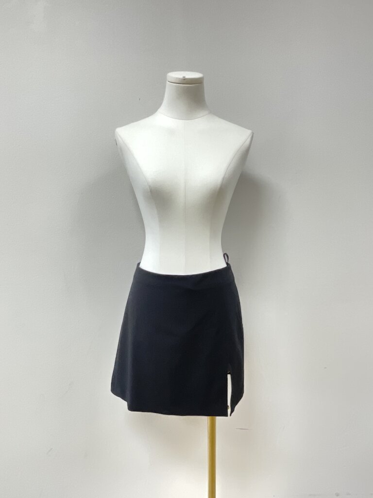 Sunday Best Black Mini Skirt