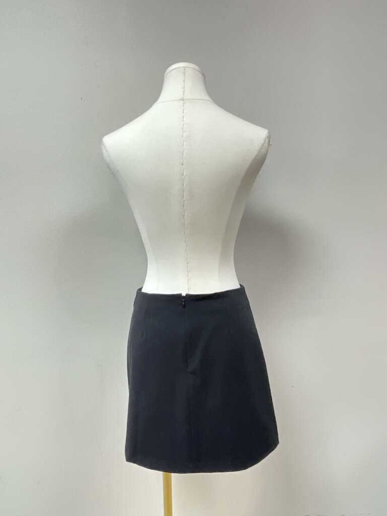 Sunday Best Black Mini Skirt