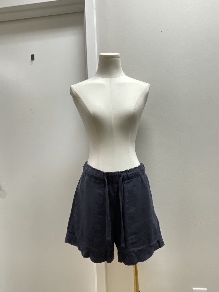 Vince Blue Linen Shorts