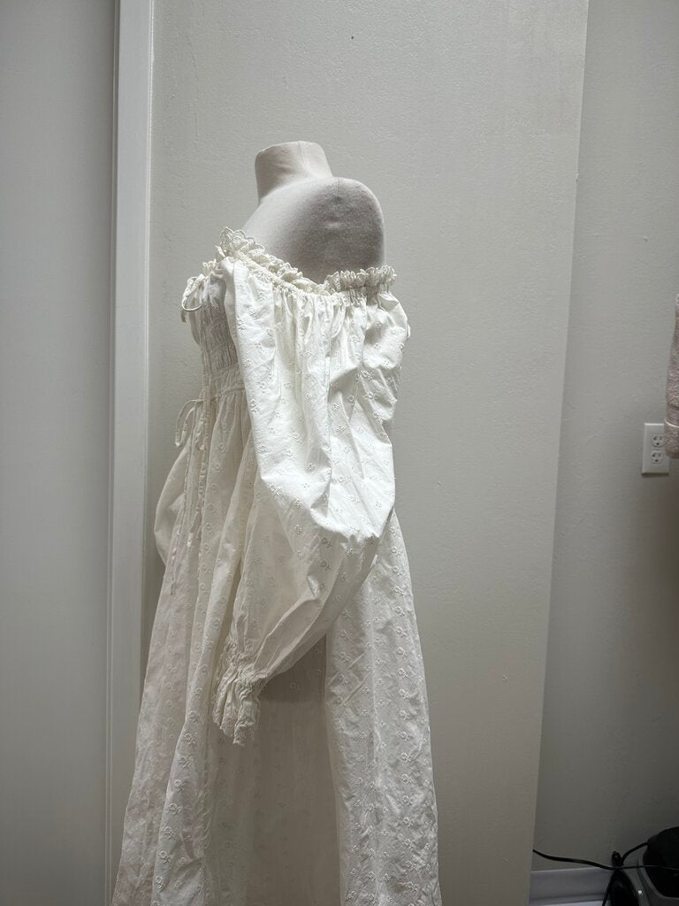 Doen Salt Eyelet Maxi Dress