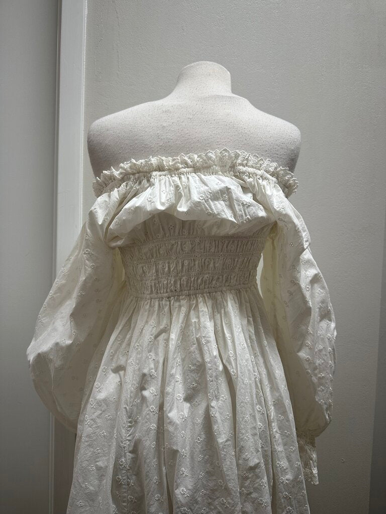 Doen Salt Eyelet Maxi Dress