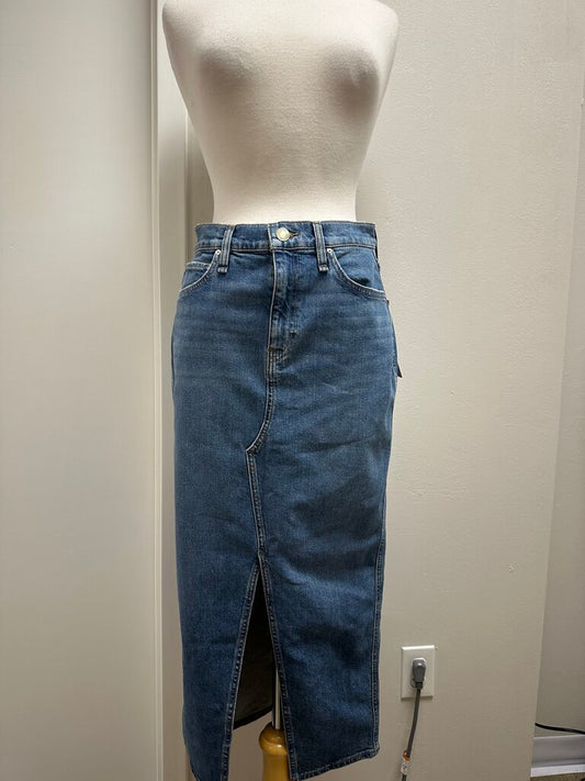 Hudson Denim Maxi Skirt NWT