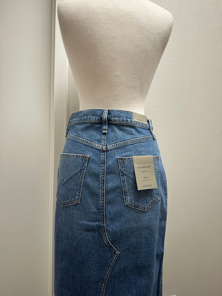 Hudson Denim Maxi Skirt NWT