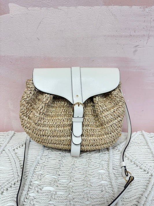 Ulla Johnson Raffia Ruched Crossbody