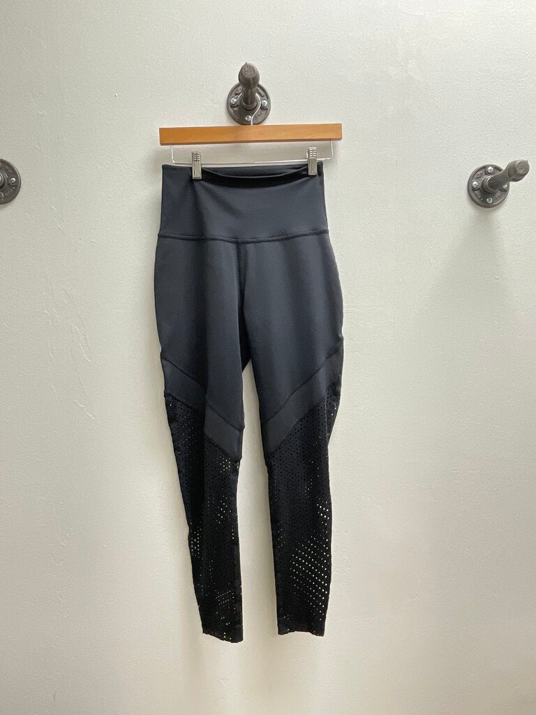Beyond Yoga Black Perforated Legging