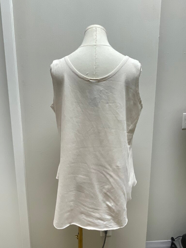 Planet Off White Tank