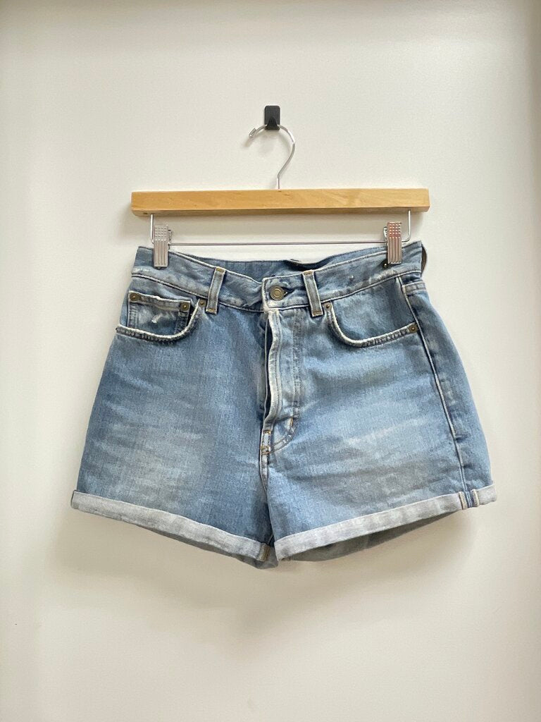 Saint Laurent Denim Shorts