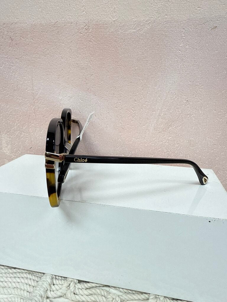 Chloe Tortoise Frame Sunglasses