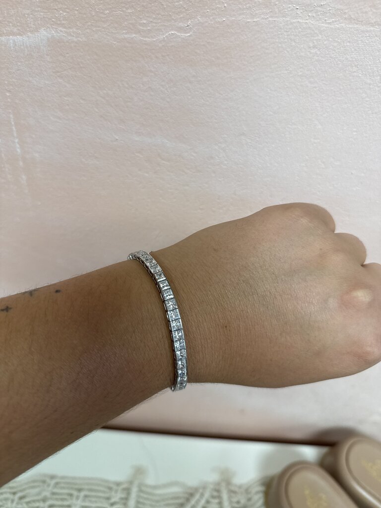 14k CZ Tennis Bracelet