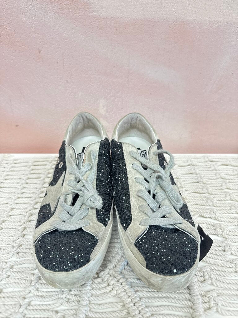 Golden Goose Black Sequin Sneaker