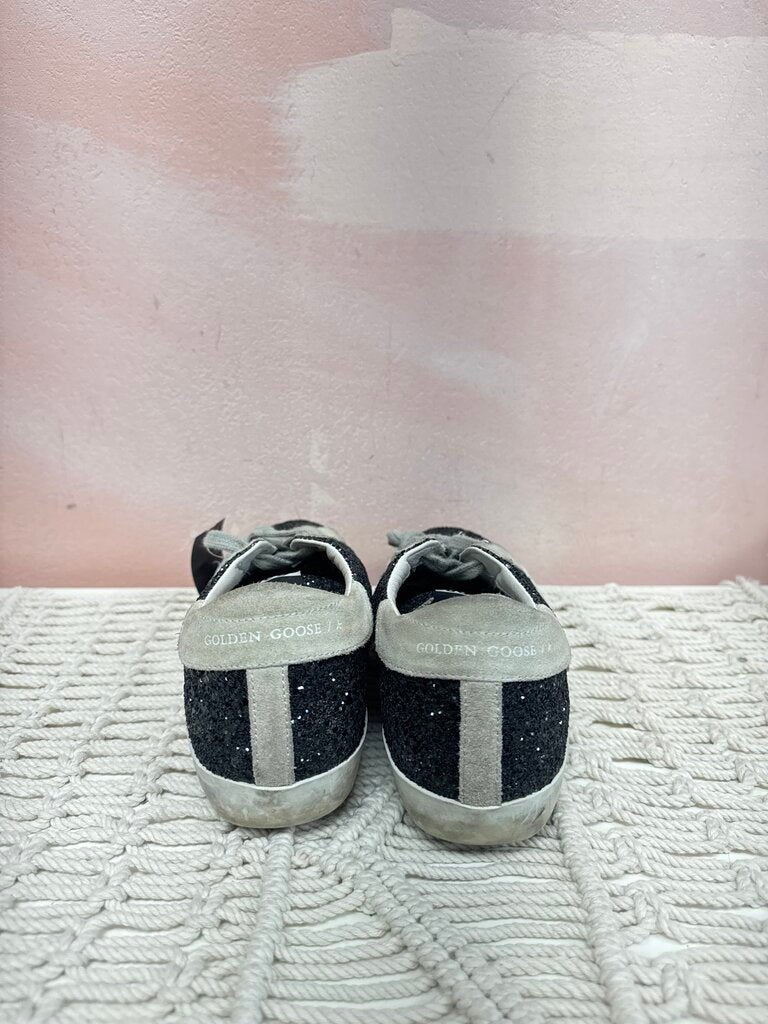 Golden Goose Black Sequin Sneaker