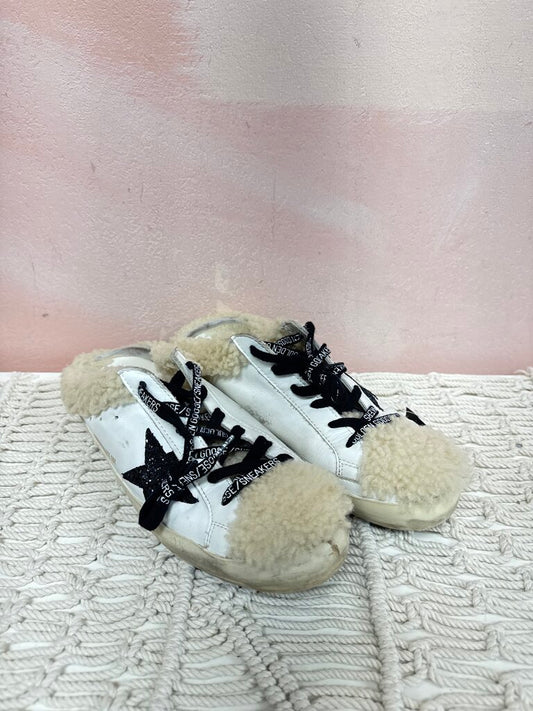 Golden Goose Shearling Mule w/ Dust Bag