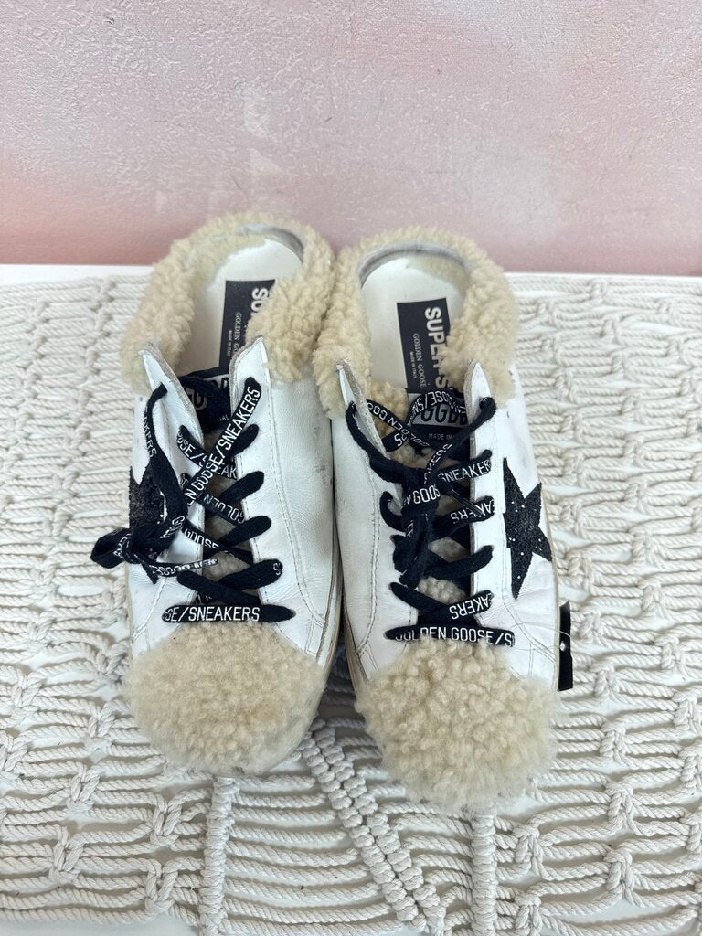 Golden Goose Shearling Mule