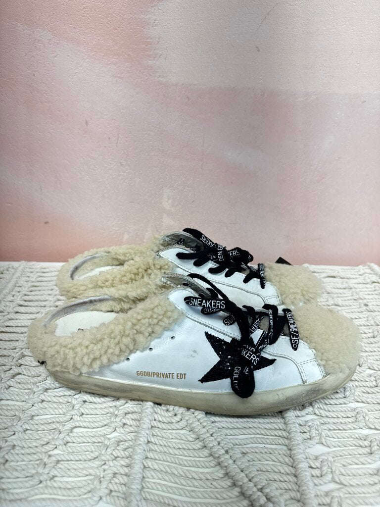 Golden Goose Shearling Mule