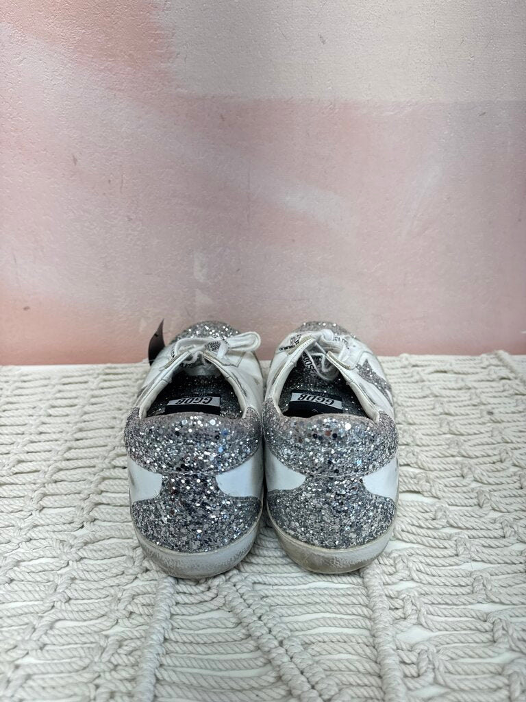 Golden Goose White Sequin Sneaker
