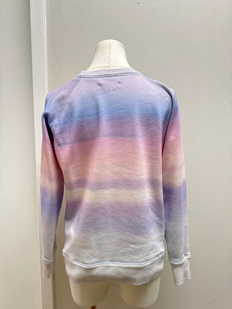 Isable Marant Purple Tie Dye Logo Sweatshirt