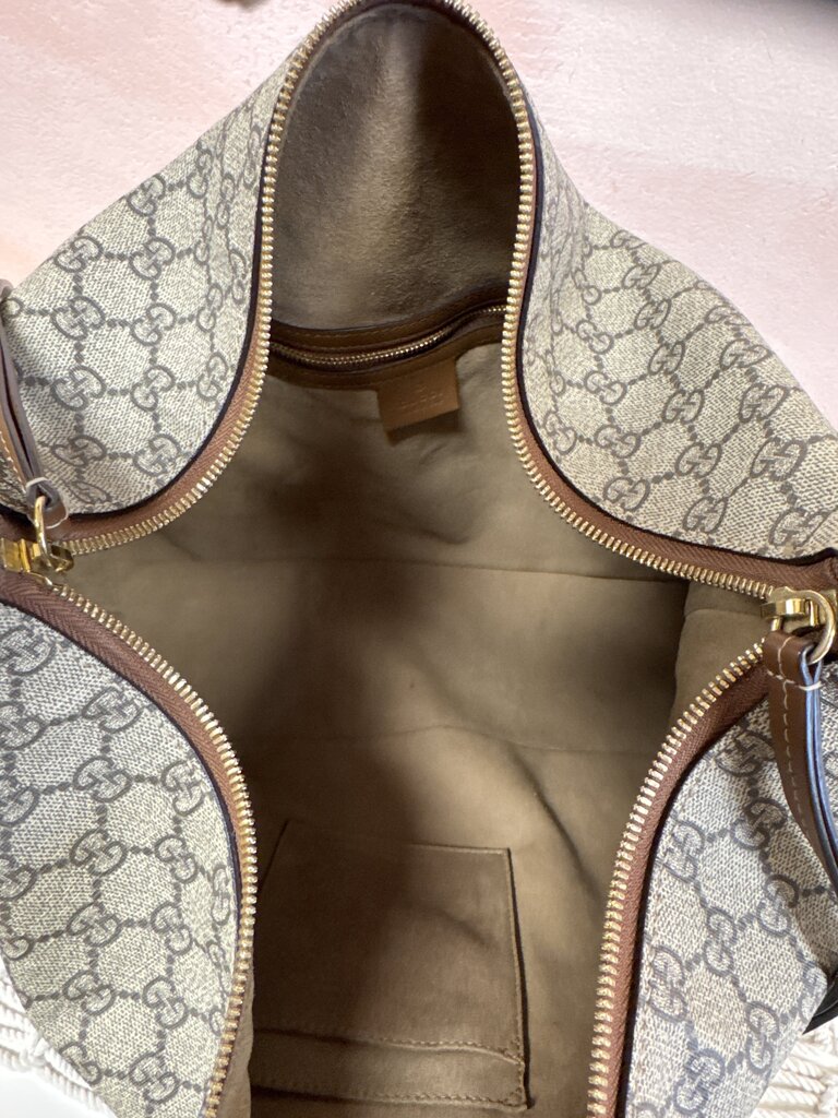 Gucci Monogram Large Linea Hobo