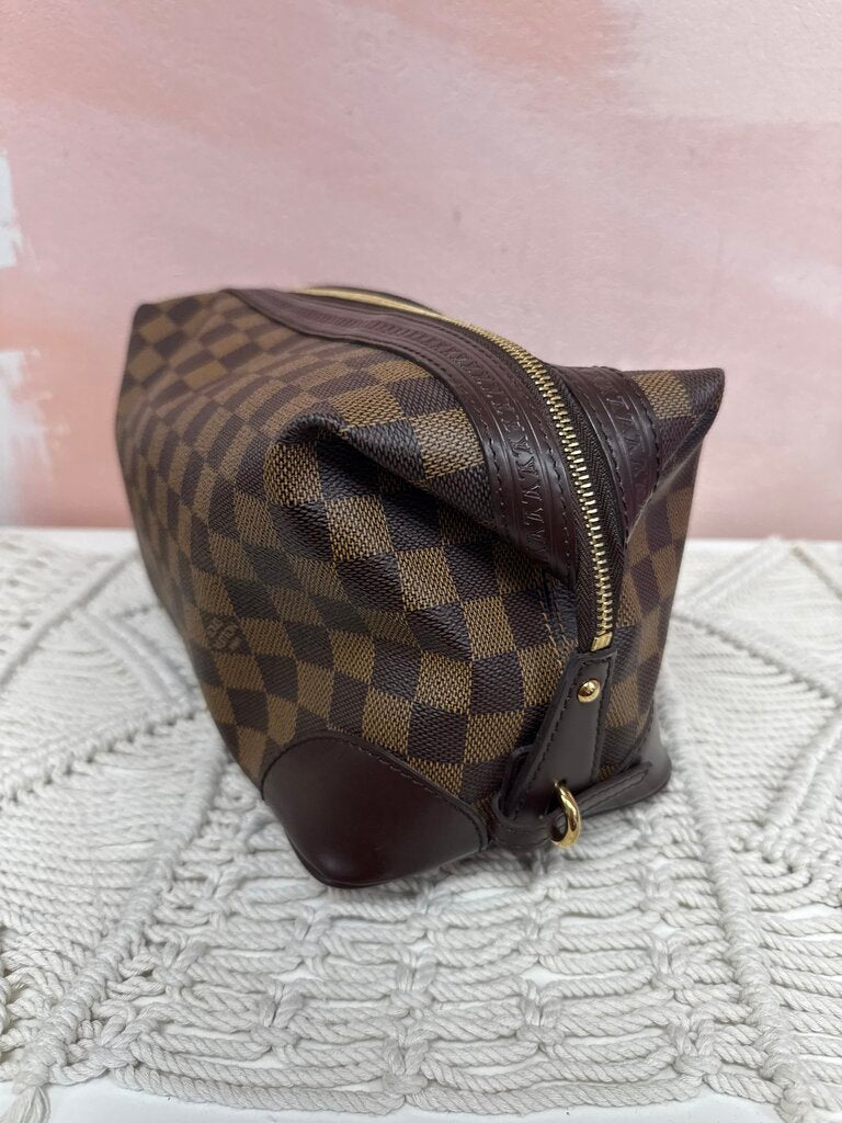 Louis Vuitton Ebene Damier Vaslav Toiletry Large Bag '05
