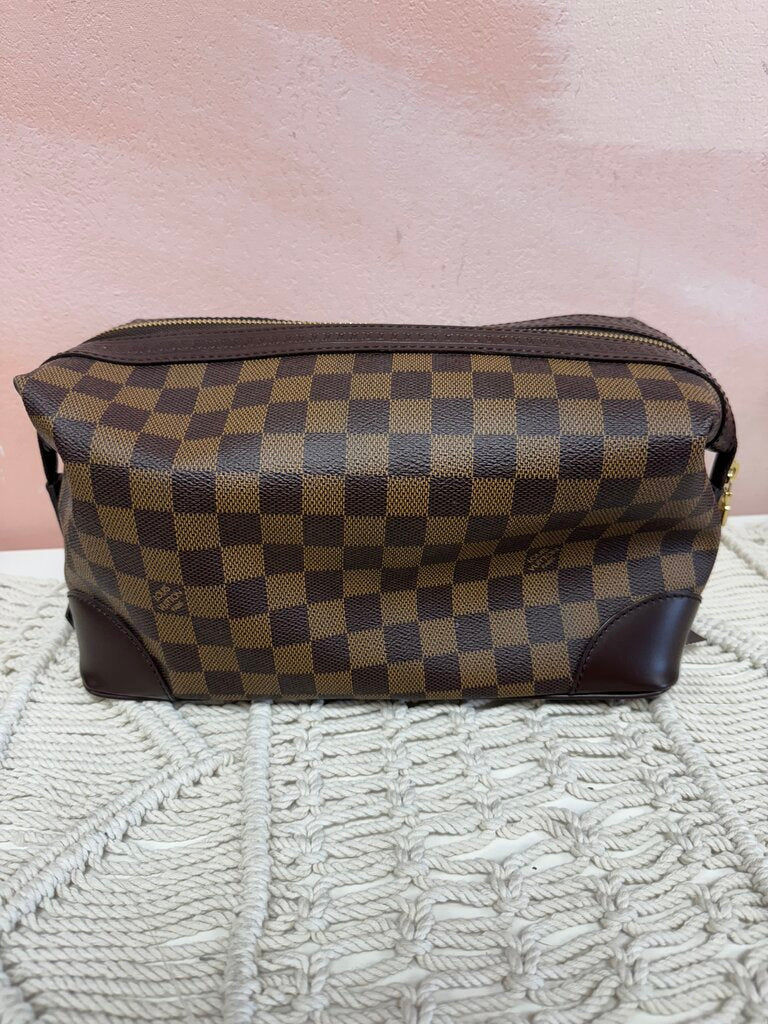 Louis Vuitton Ebene Damier Vaslav Toiletry Large Bag '05
