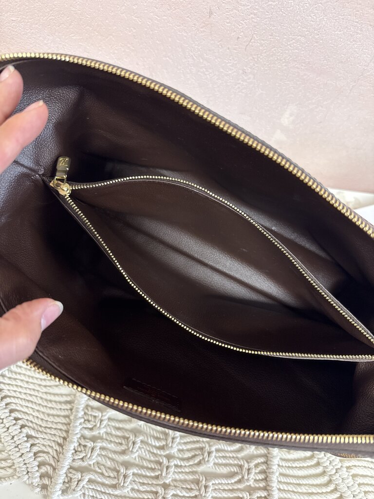 Louis Vuitton Ebene Damier Vaslav Toiletry Large Bag '05
