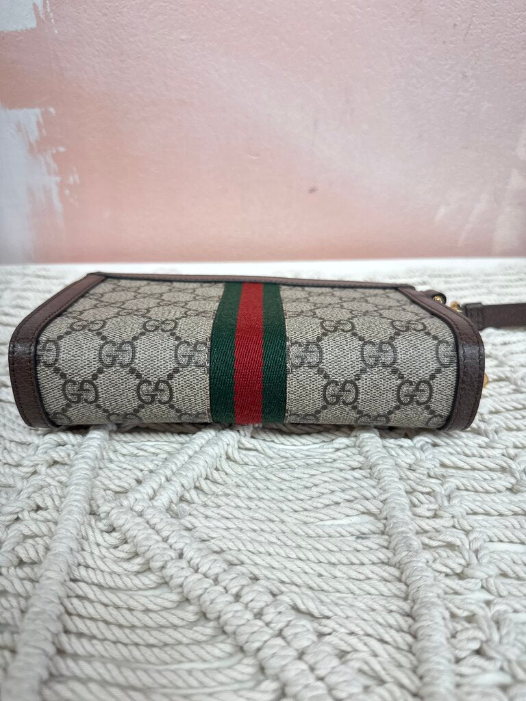 Gucci Ophidia Cloth Clutch