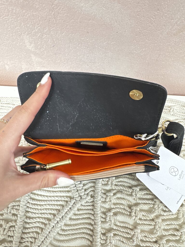 Laflore Black Clutch
