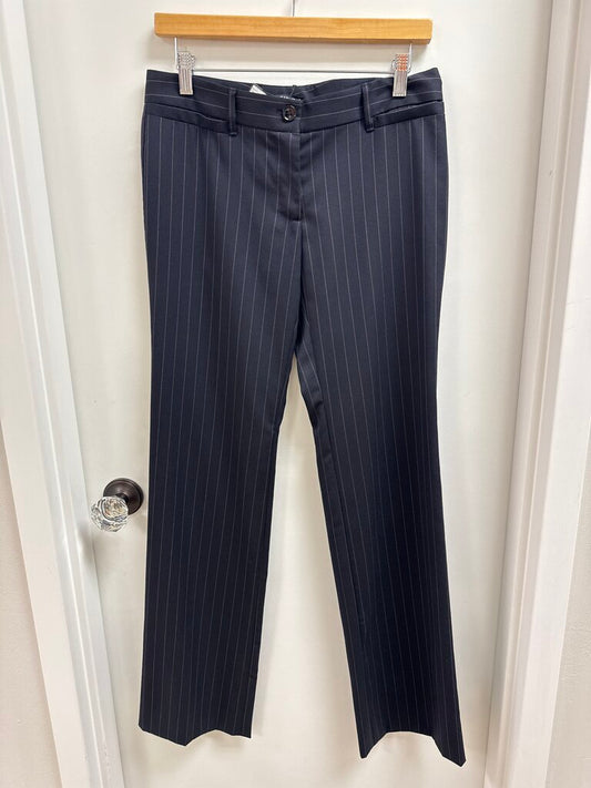 Dolce & Gabbana Blue Wool Pinstripe Trouser NWT