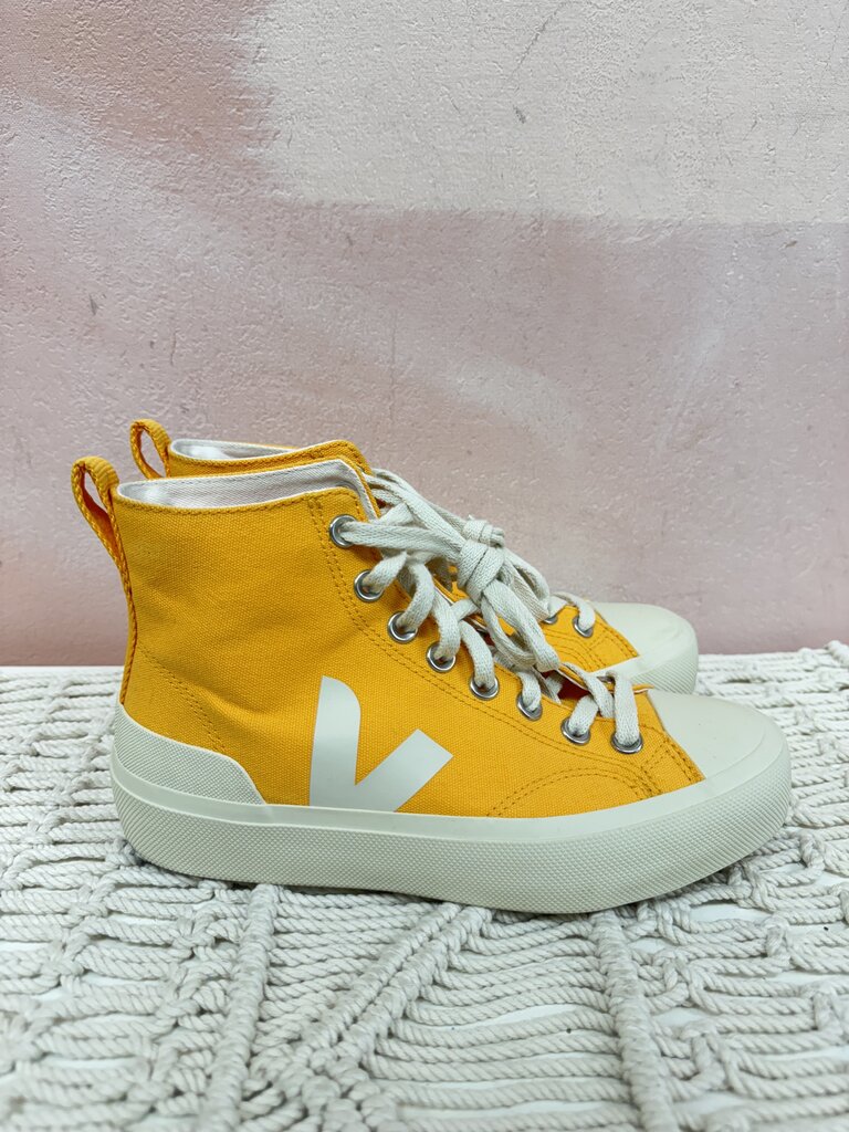 Veja Yellow High Top Sneaker