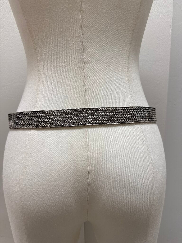 Lois Hill Sterling Silver Mesh Belt