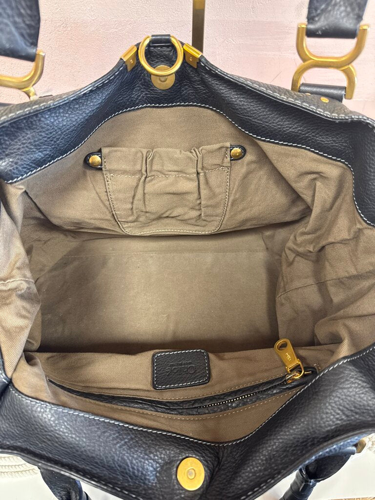 Chloe Black Marcie Tote