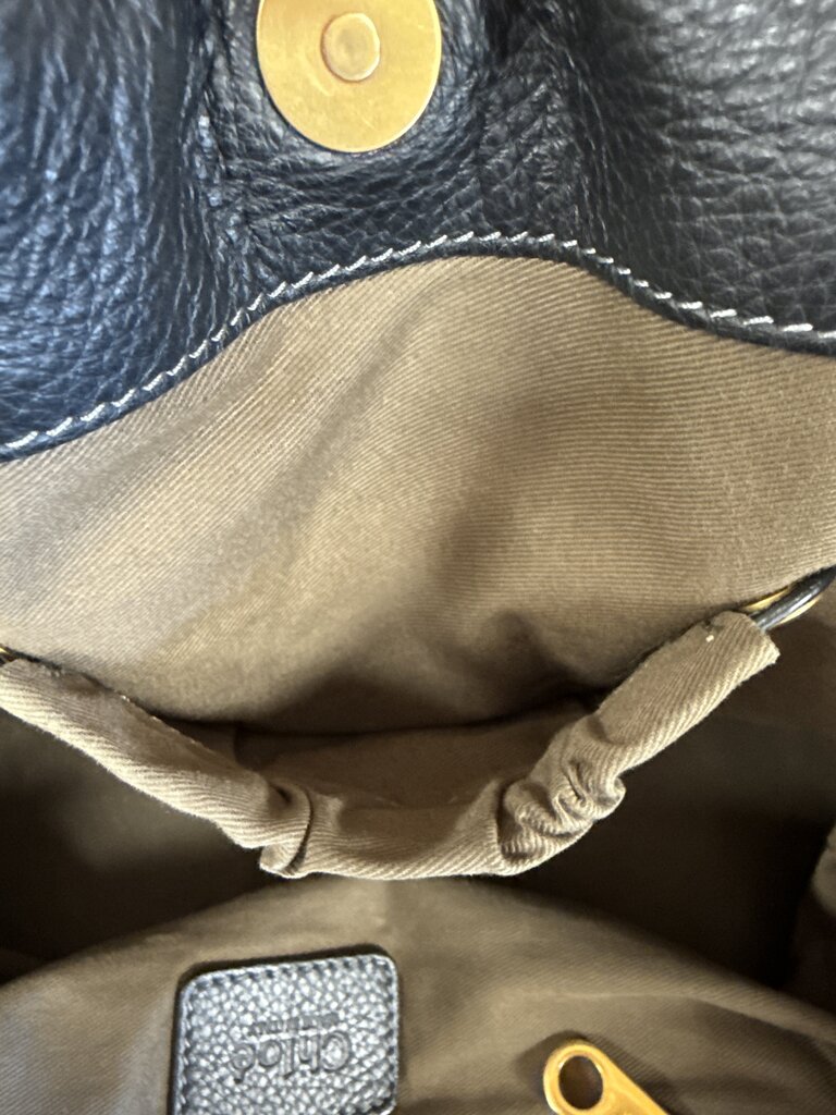 Chloe Black Marcie Tote