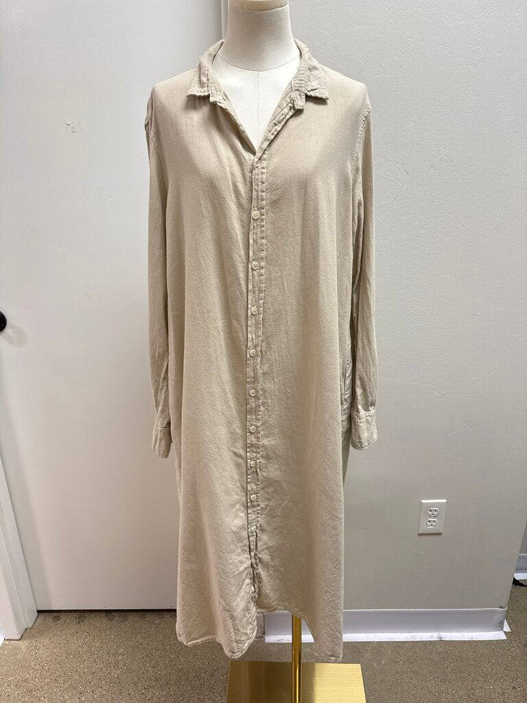 CP Shades Tan Shirt Dress