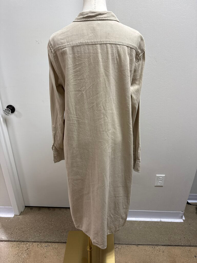 CP Shades Tan Shirt Dress