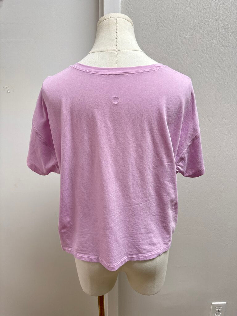 Lululemon Pink Cropped Top
