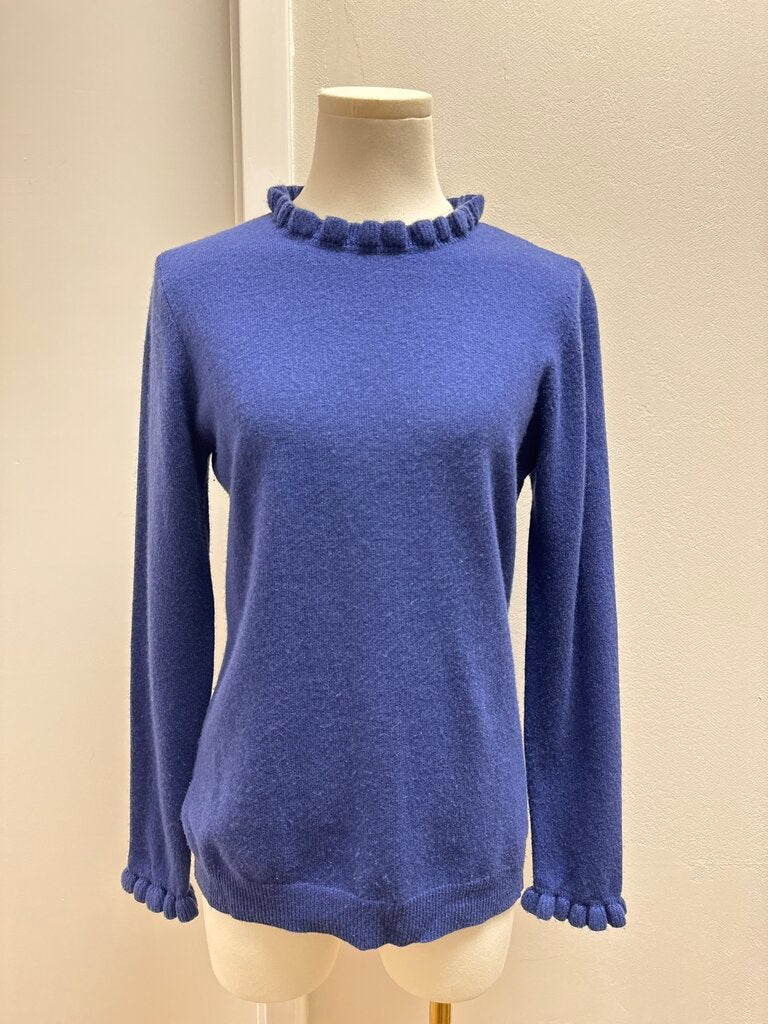J McLaughlin Cashmere Sweater With Ruffle Detail