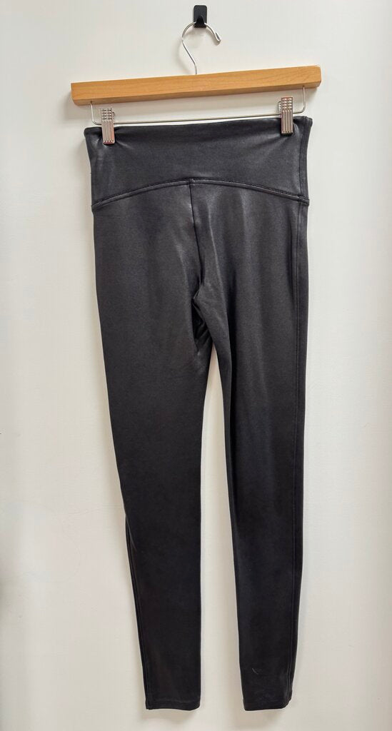 Spanx Black Faux Leather Legging