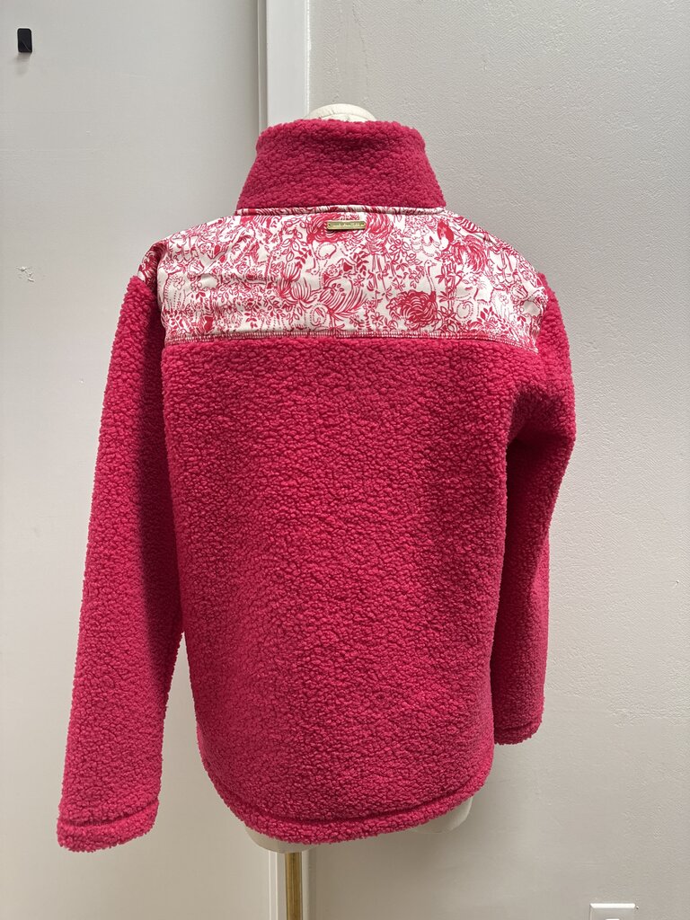 Lilly Pulitzer Pink Fleece Pullover