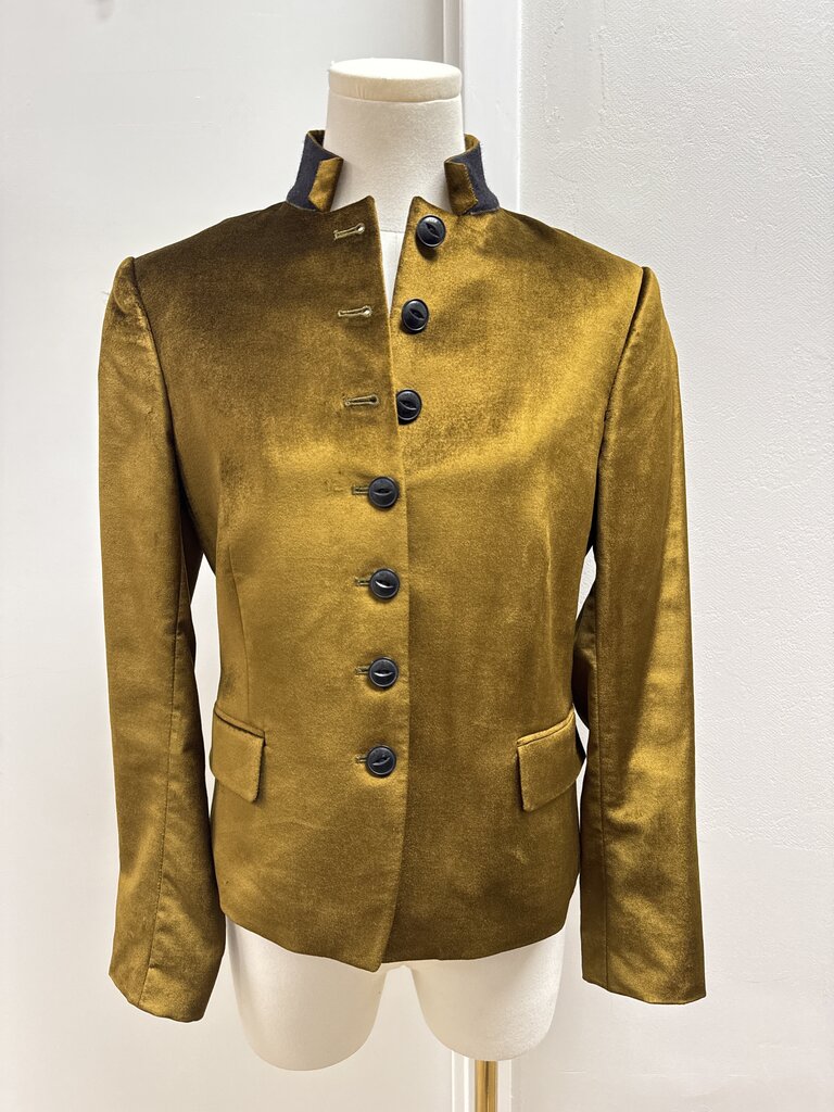 rag & bone Olive Velvet Blazer